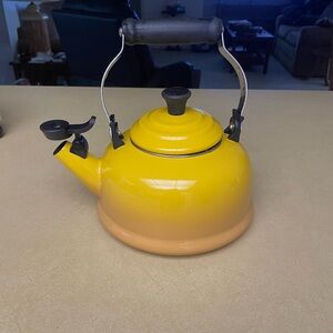Le Creuset classic tea kettle…yellow